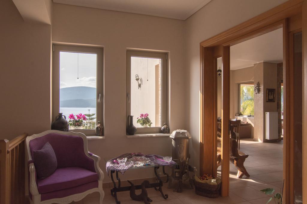 Villa Maira Luxurious With Private Swimming Pool Korfos Exterior photo
