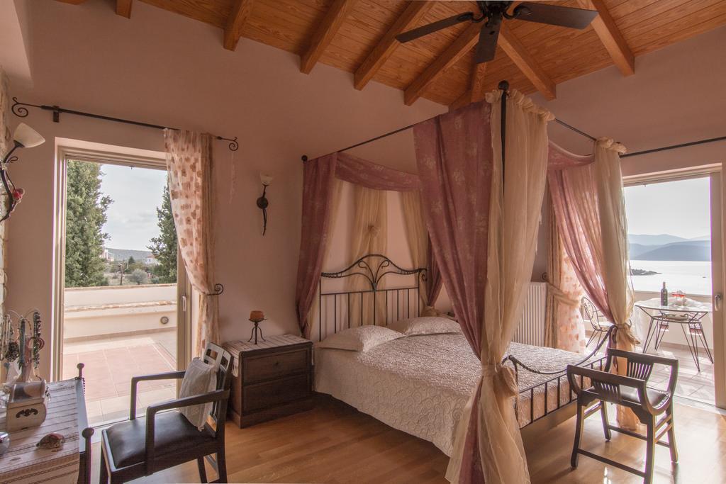 Villa Maira Luxurious With Private Swimming Pool Korfos Exterior photo