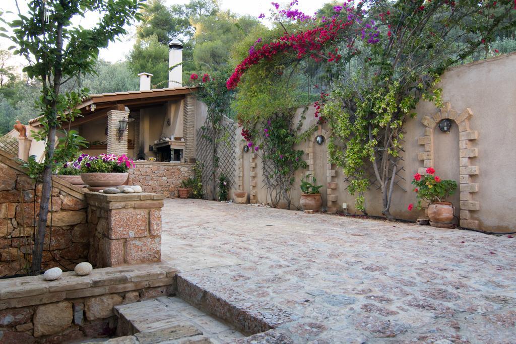 Villa Maira Luxurious With Private Swimming Pool Korfos Exterior photo