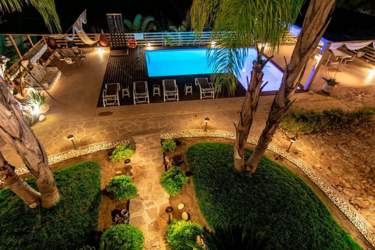 Villa Maira Luxurious With Private Swimming Pool Korfos Exterior photo